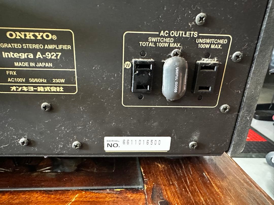 ONKYO オンキョー アンプ　A-927