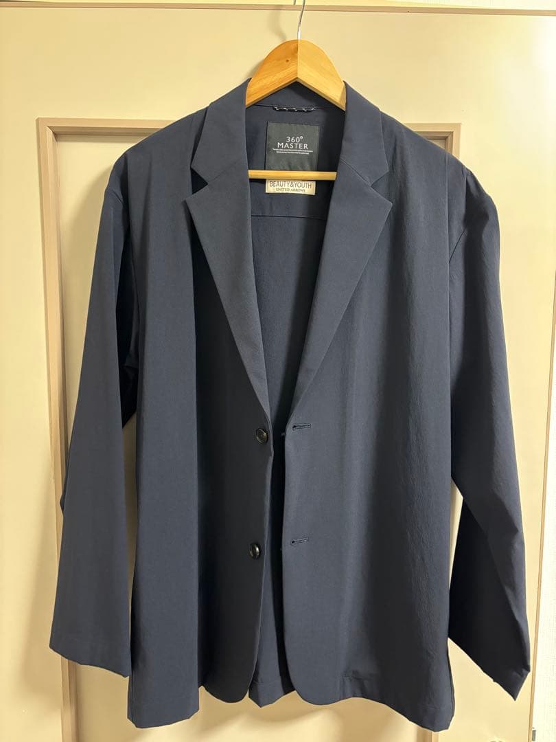 未使用 BEAUTY&YOUTH 360°MASTER ジャケット ネイビー　L