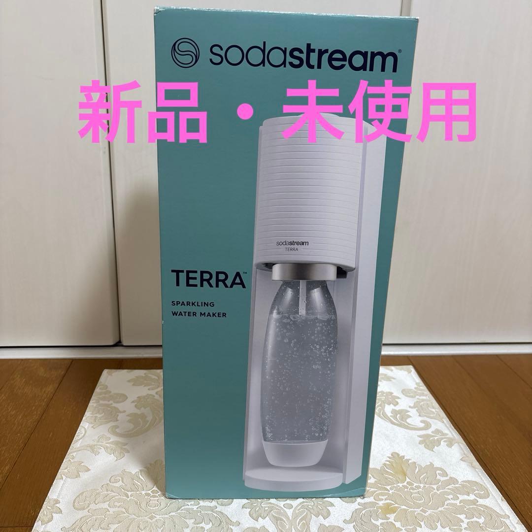 ［新品・未使用］SodaStream TERRA 炭酸水メーカー ホワイト