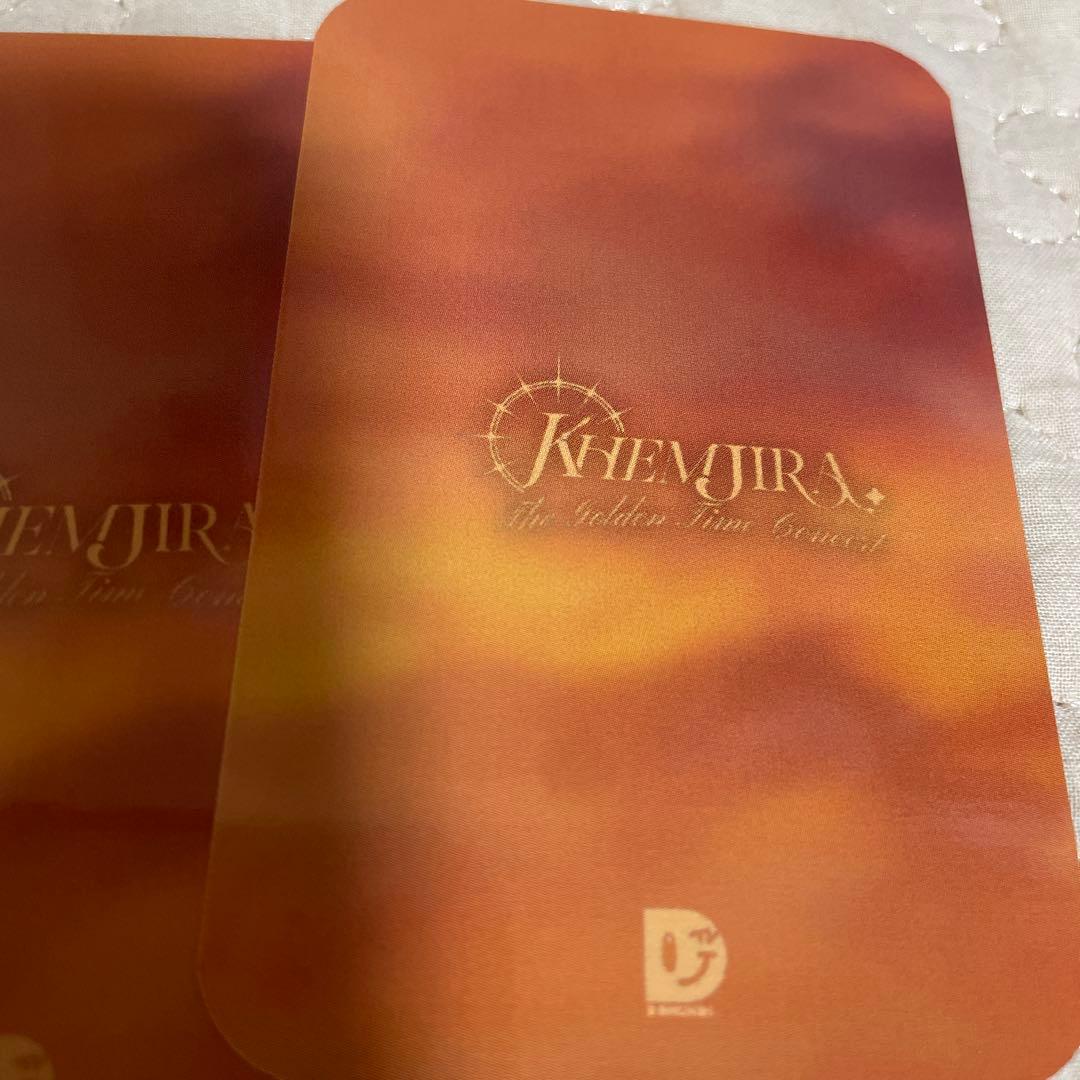 khemjira the golden time concert トレカ