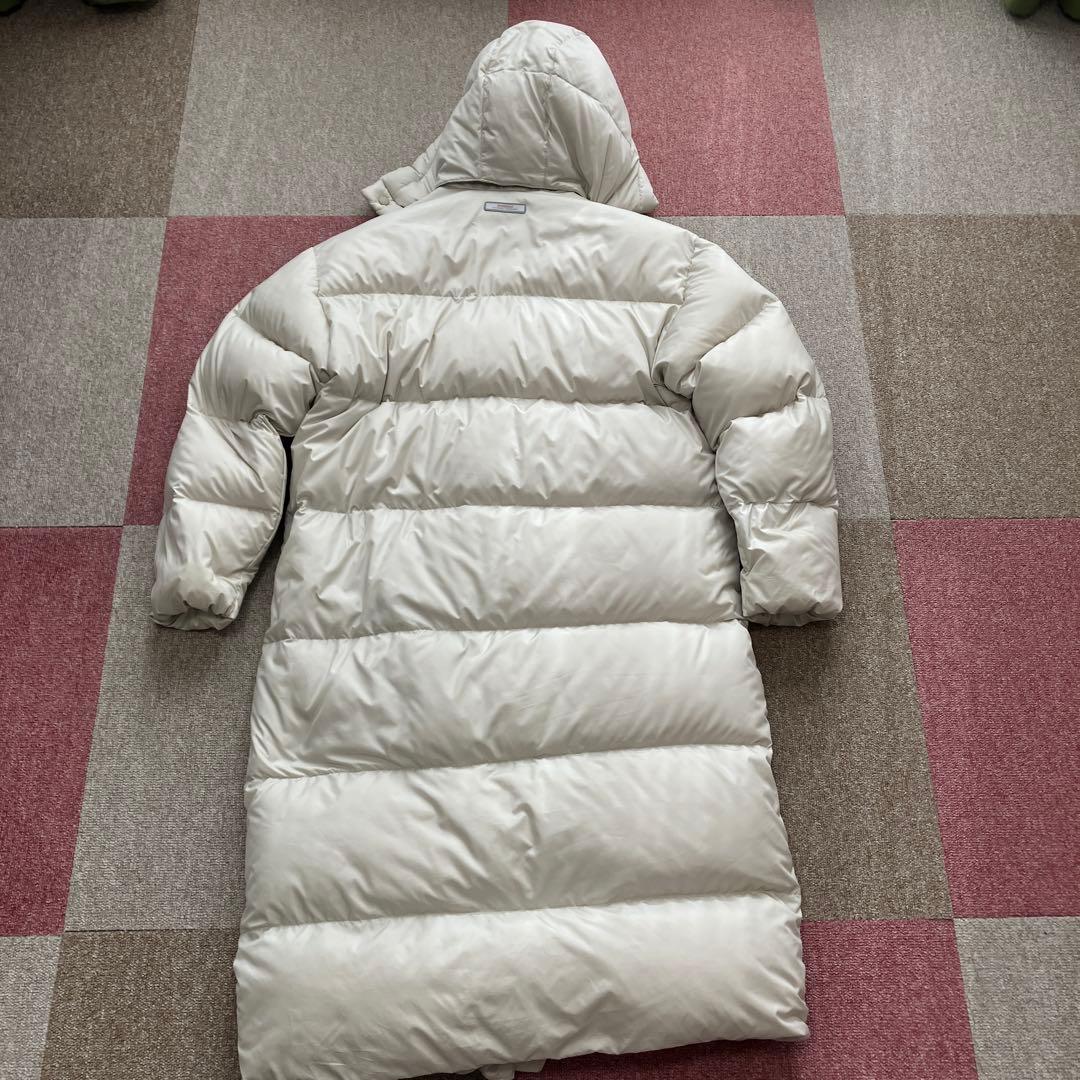 エレメントキャット ホワイトロングダウンジャケット