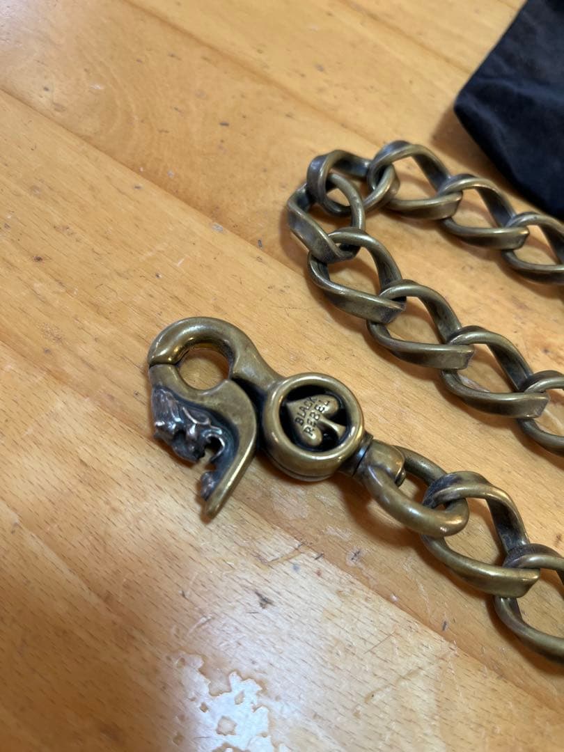 ルードギャラリー RUDEGALLERY BlackRebelウォレットチェーン