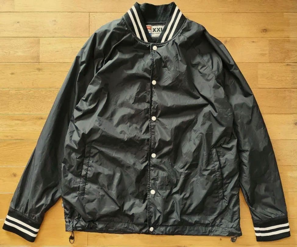 nitraid® ナイトレイド ナイロン スタジャン XXL 黒 プリントロゴ