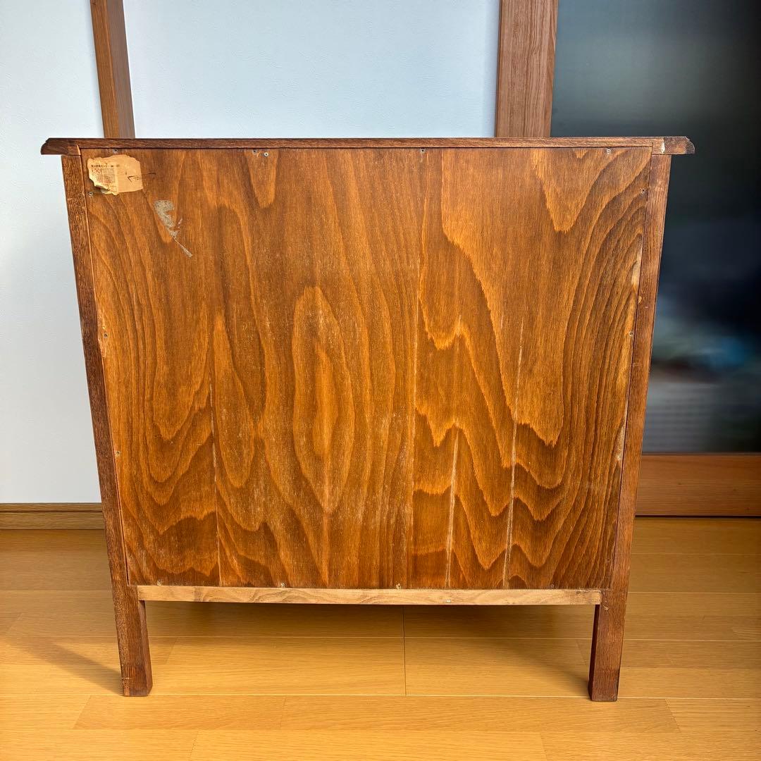 三越家具 Brugge 4段チェスト アンティーク 猫脚 ブルージュ