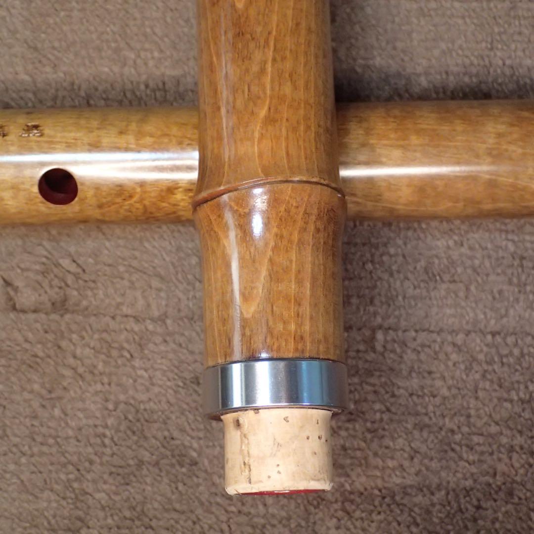 尺八 銘木尺八 蝴蝶 1尺８寸(D管)