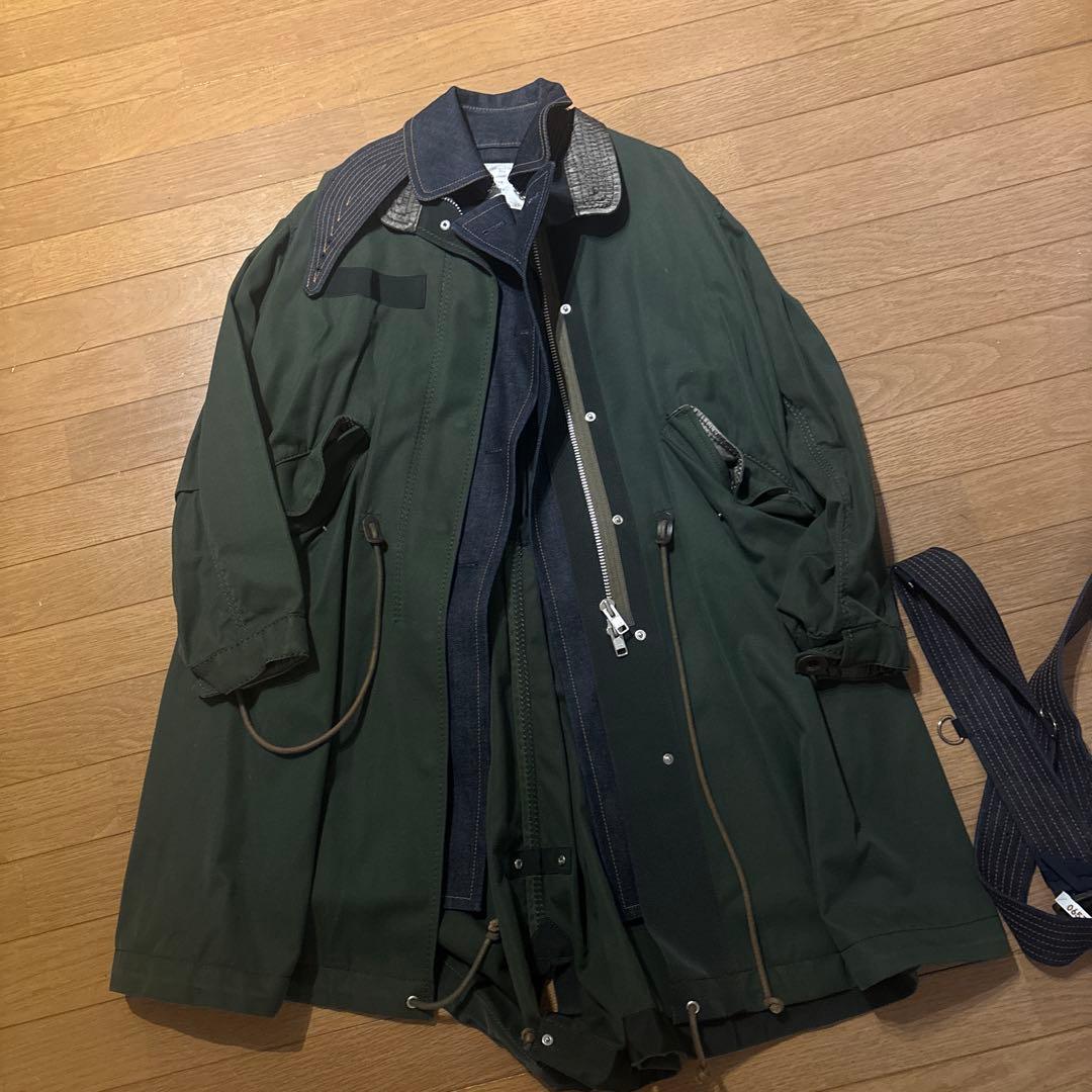 sacai モッズコート　トレンチコート　16-02416