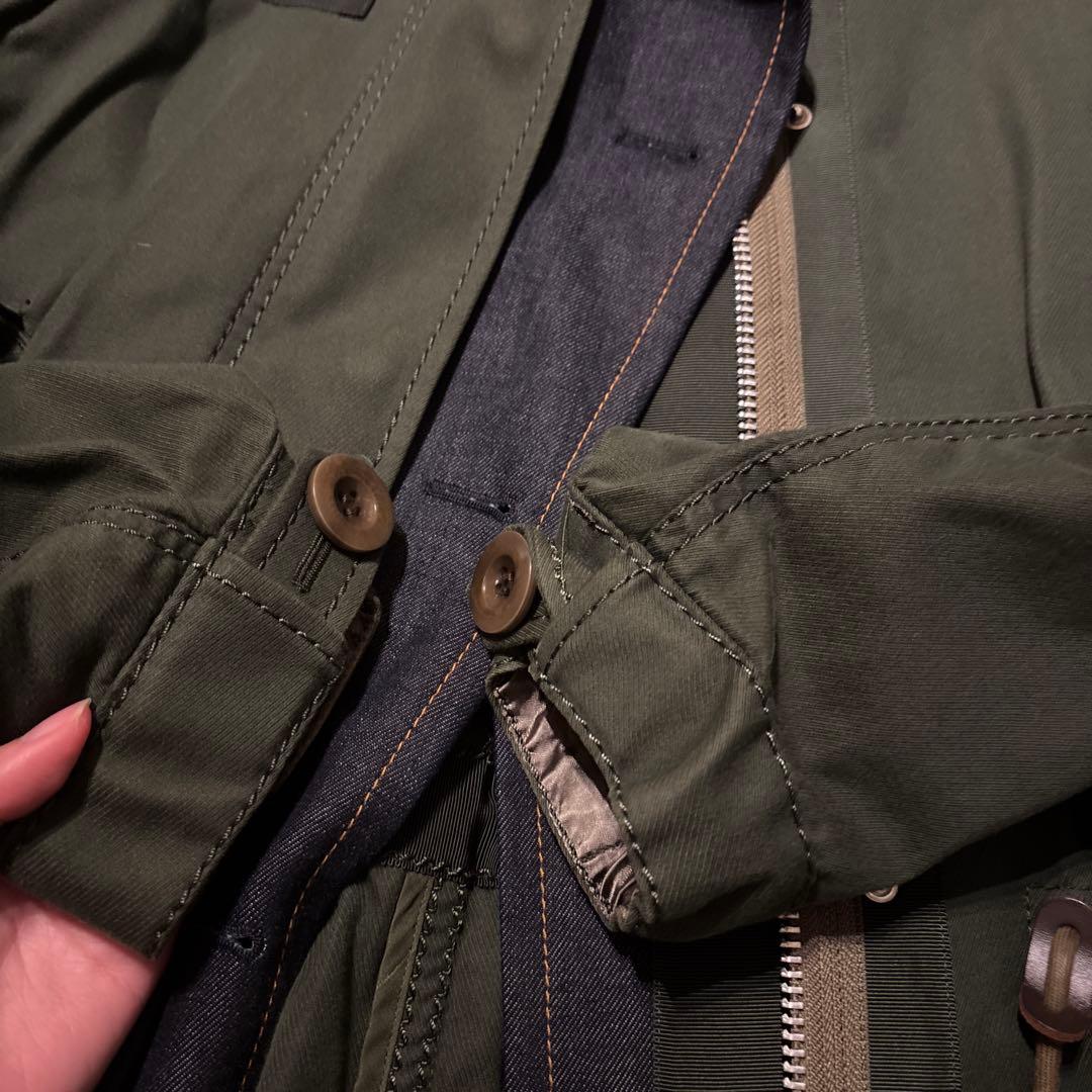 sacai モッズコート　トレンチコート　16-02416