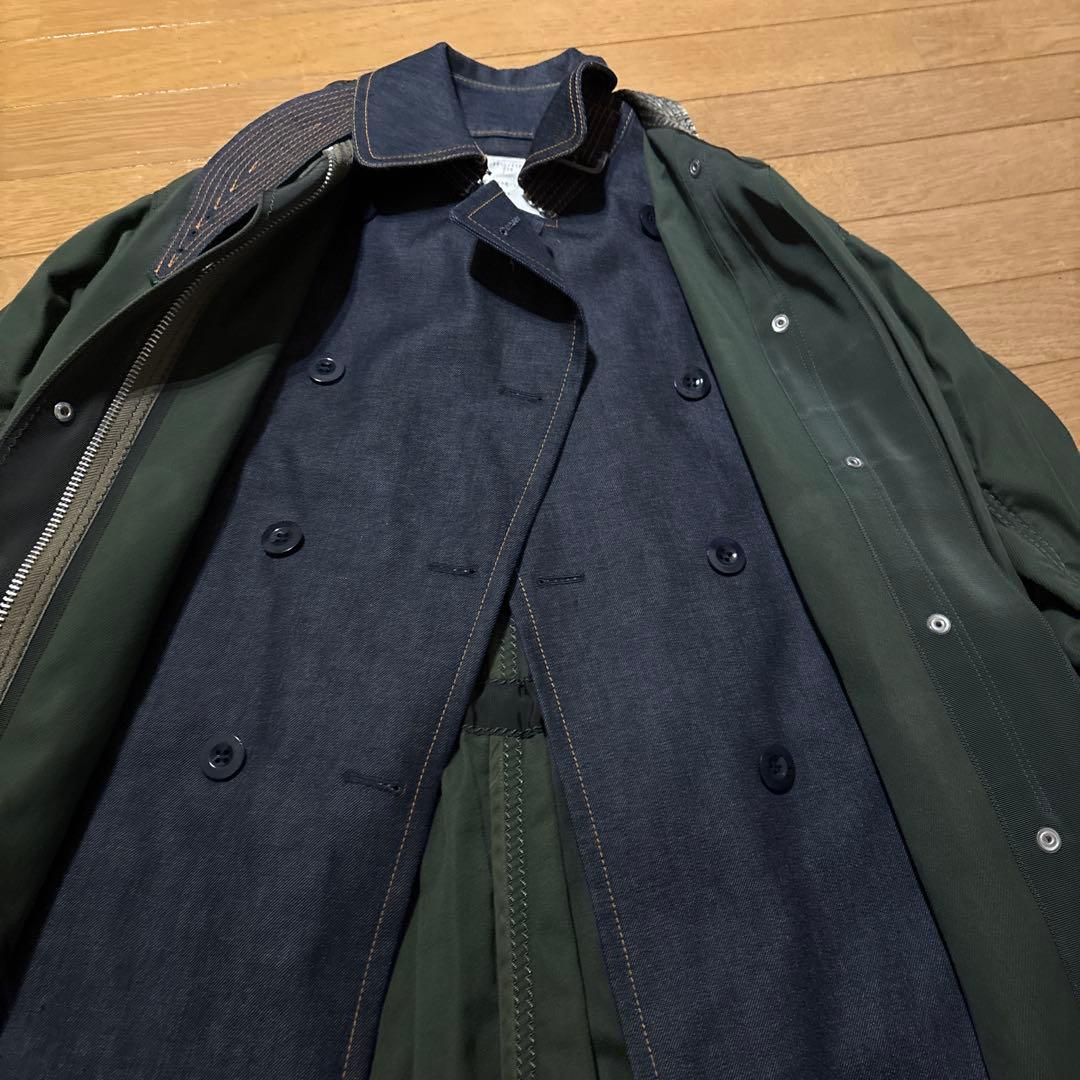 sacai モッズコート　トレンチコート　16-02416