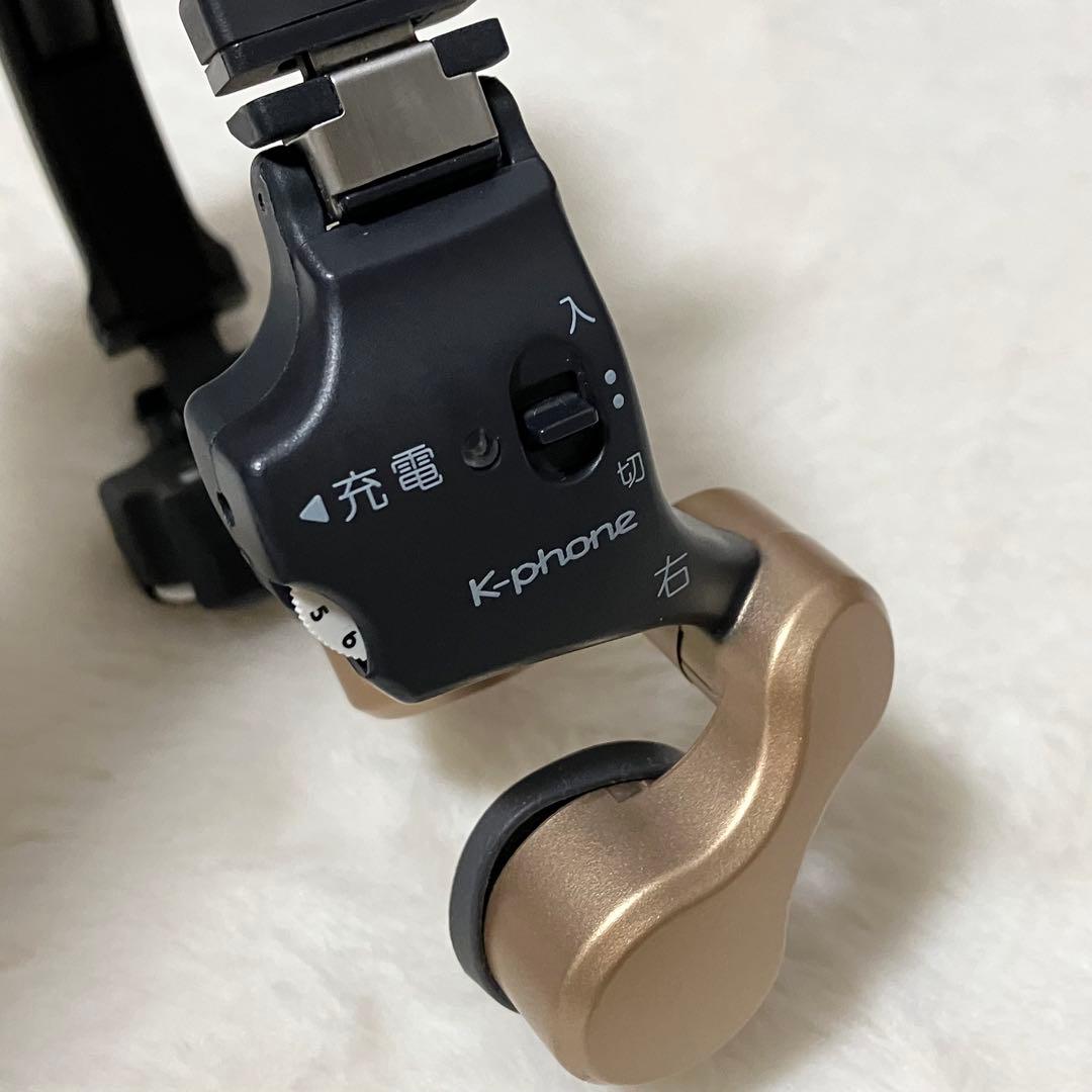 極美品ココチモ きこえるホン ES-800KU ヘッドホン型 集音器 イヤホン