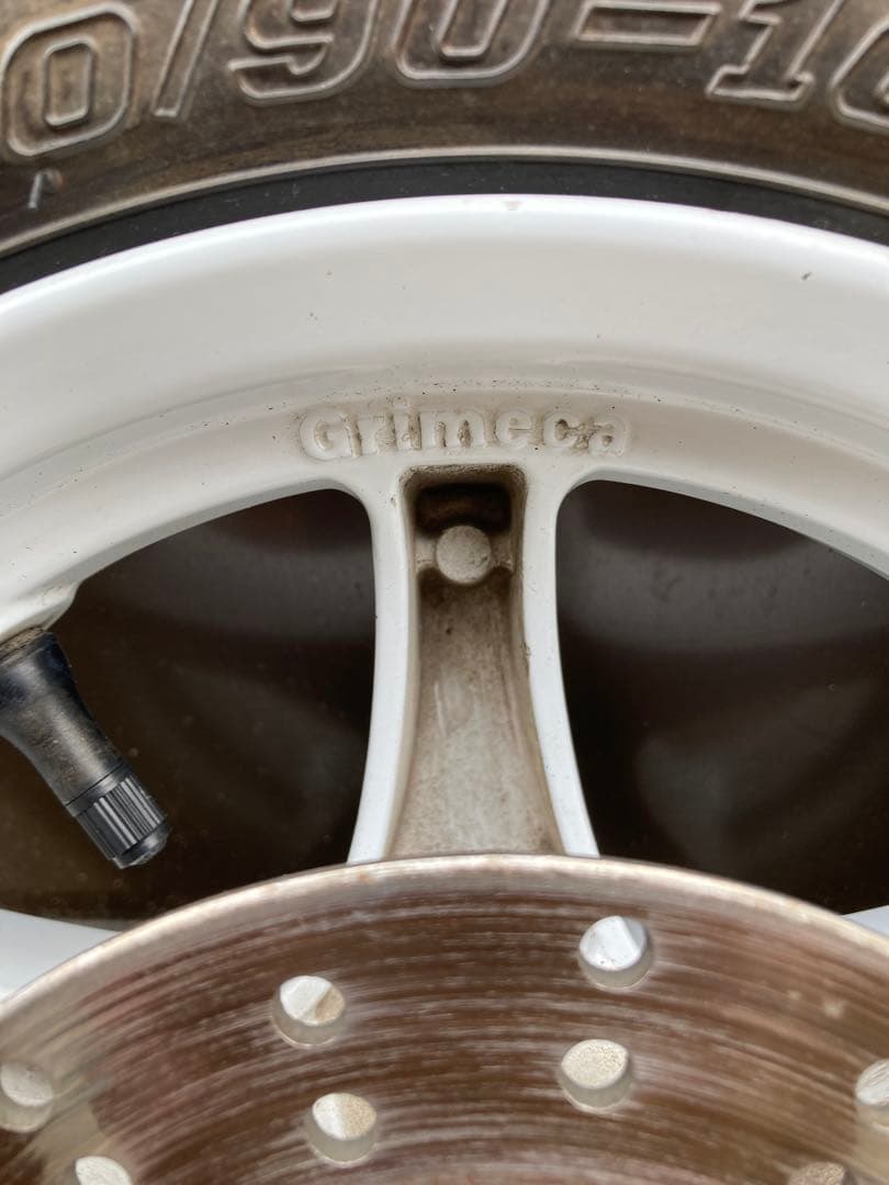 ジョグZRエボリューション SA16J 純正 ホイール ブレーキローター 絶版