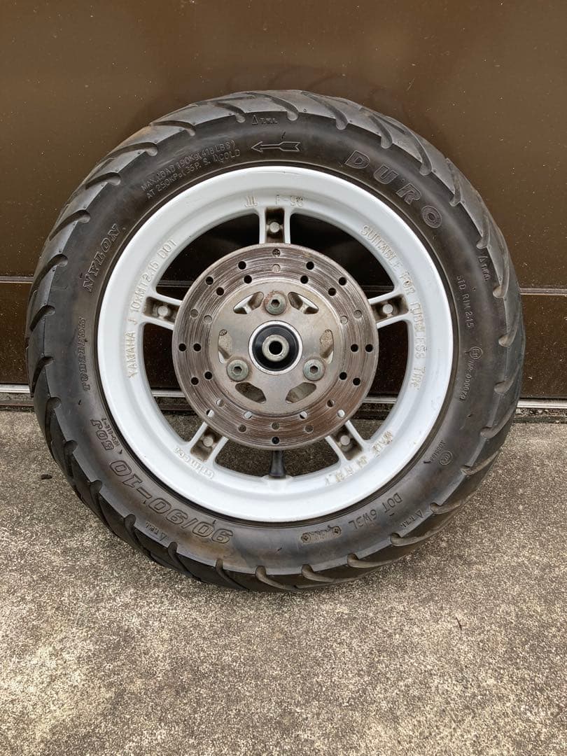 ジョグZRエボリューション SA16J 純正 ホイール ブレーキローター 絶版