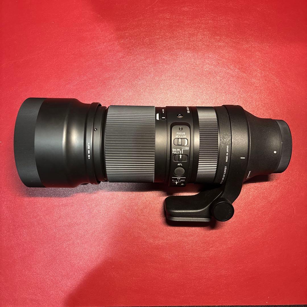 SIGMA 100-400mm f/5-6.3 DG DN 純正三脚座付き