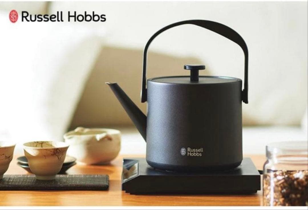 送料無料 匿名配送 新品 ラッセルホブス Tケトル ブラック 7106JP-BK