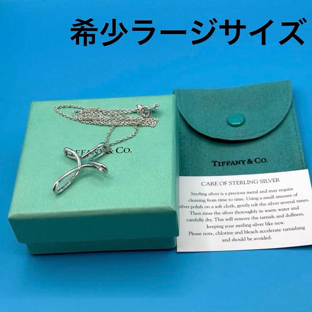 TIFFANY&Co.【極美品・廃盤】インフィニティクロスネックレスラージ付属品