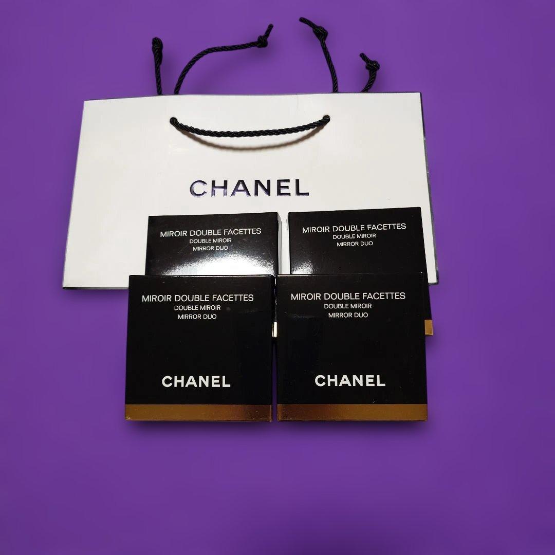 CHANEL コンパクトミラー4点＆紙手提げ