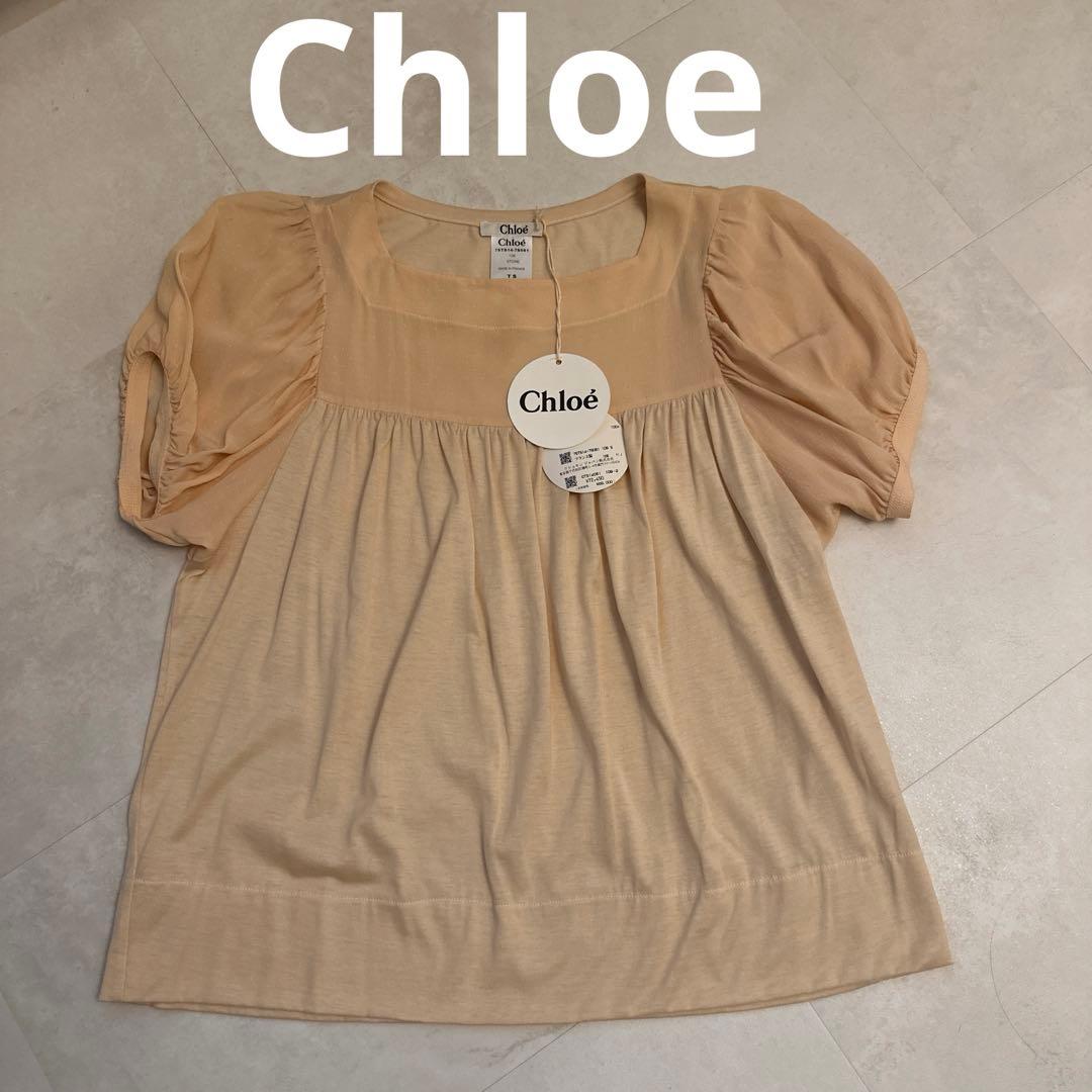 《新品》Chloé 半袖トップス Tシャツ　カットソー　チュニック　Chloe
