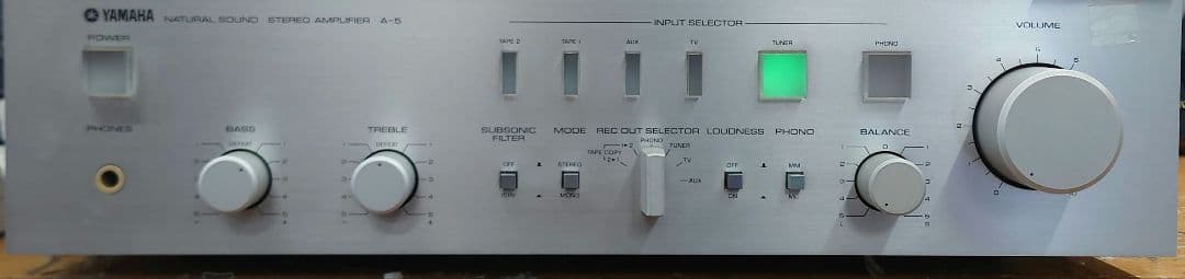 ■■YAMAHA A-5 プリメインアンプ
