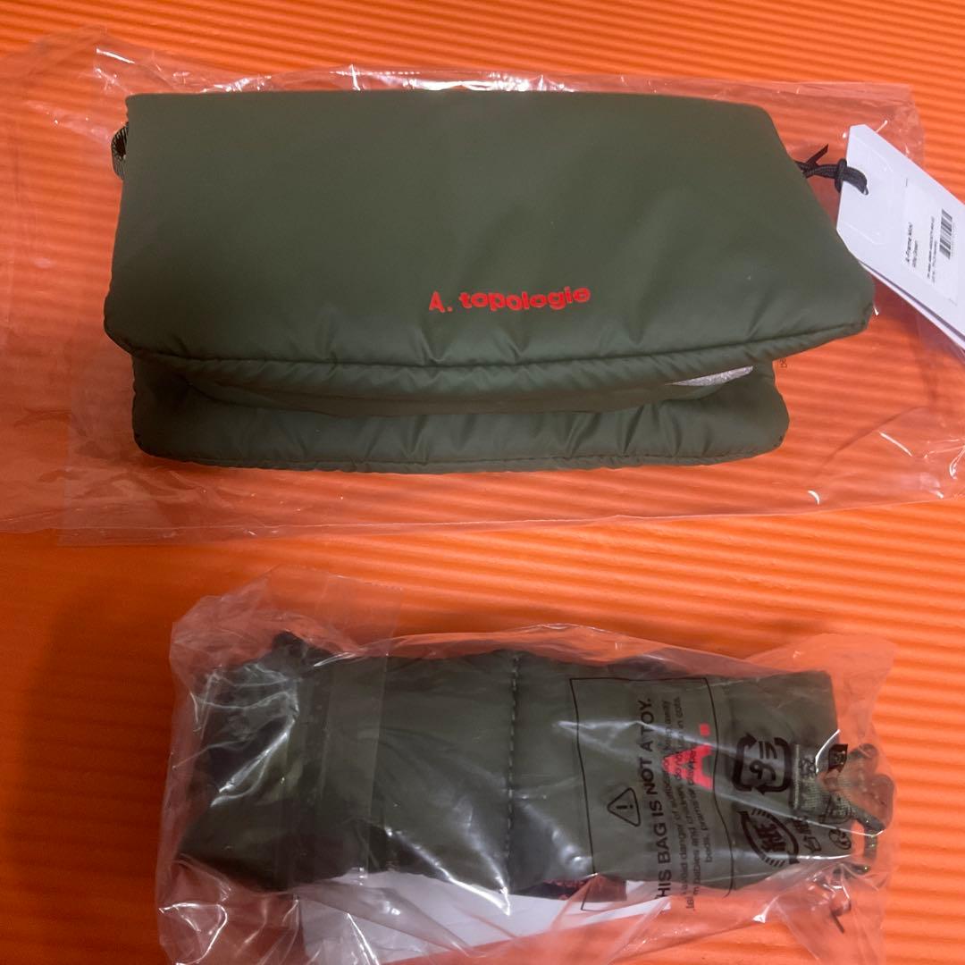 バッグ Topologie x A.SOCIETY Mini A-Frame Bag