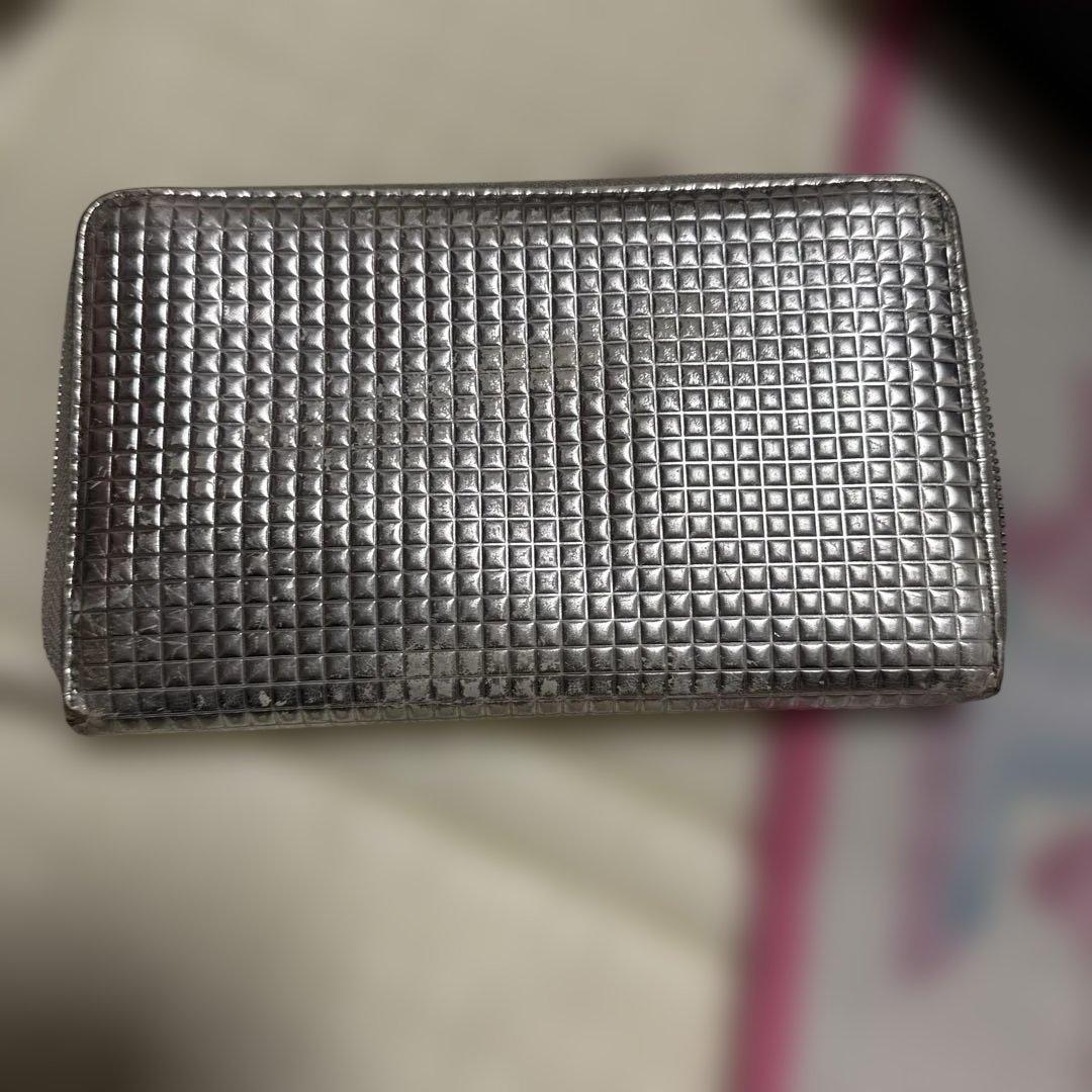 CHANEL マイクロチョコバー メタリック 長財布 希少！