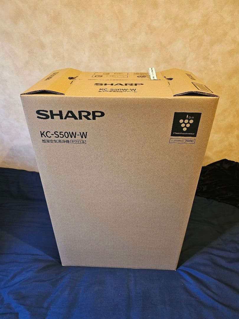 新品未開封加湿空気清净機 SHARP KC-S50W-W 2025年製