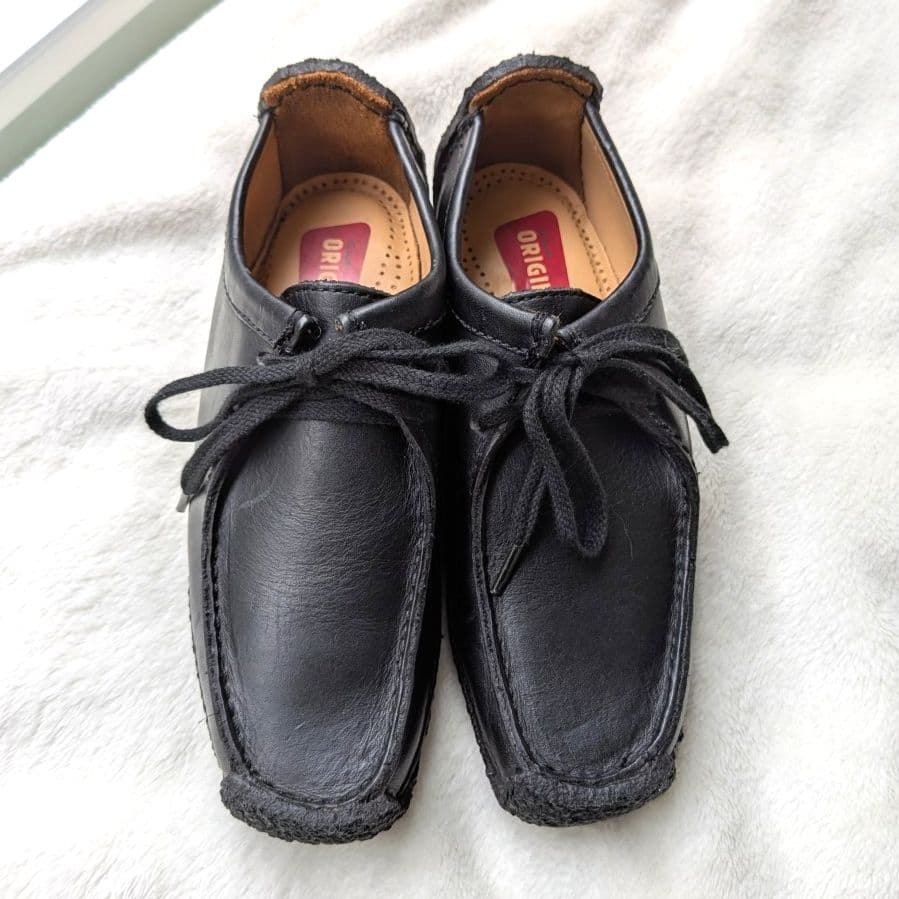 極美品 Clarks ORIGINALS Natalie ナタリー 本革 UK3