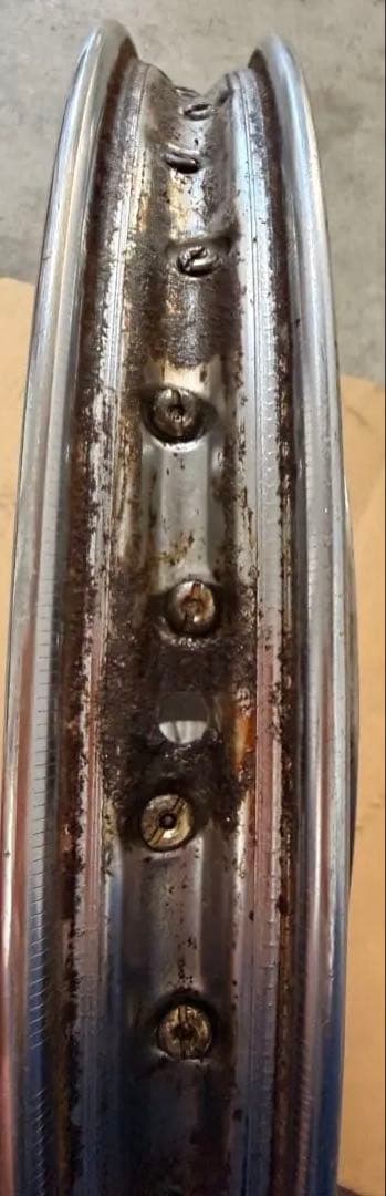 CB50Jフロントホイール ディスク付き値下げしました