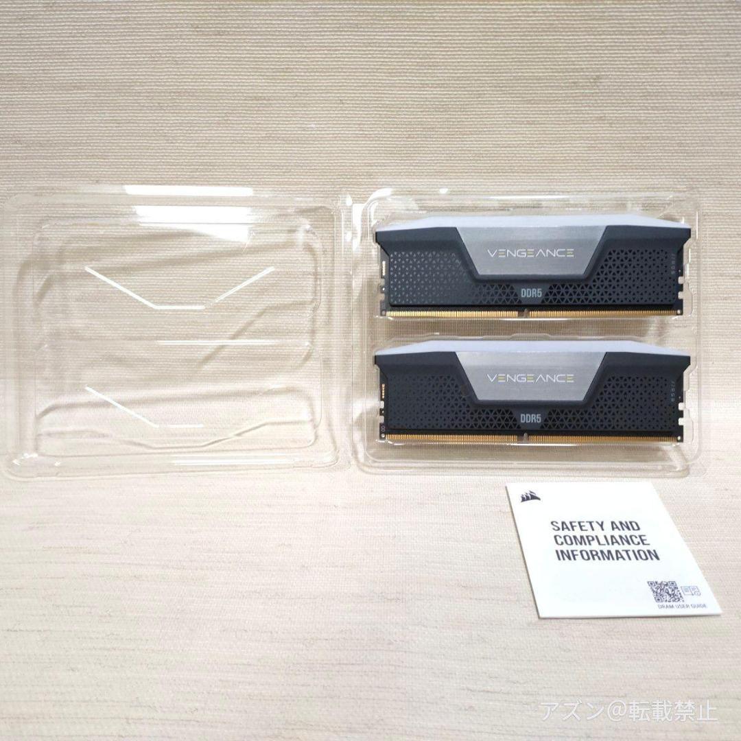 CORSAIR DDR5-6000MHz 32GB [16GB×2枚]VENGE