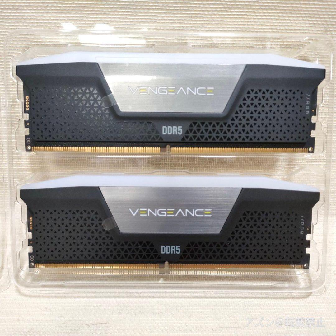 CORSAIR DDR5-6000MHz 32GB [16GB×2枚]VENGE