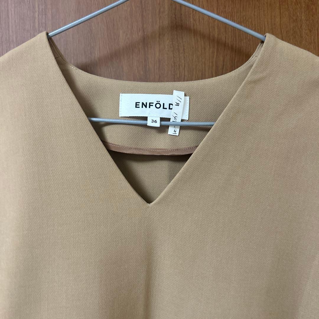 Y94)ENFOLD ポンチョプルオーバー