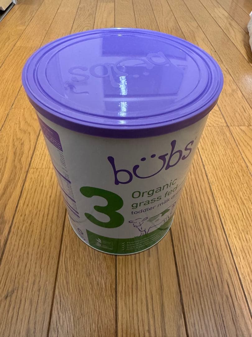 2缶セットbubs Organic ステップ3 粉ミルク 期限2027/5/30