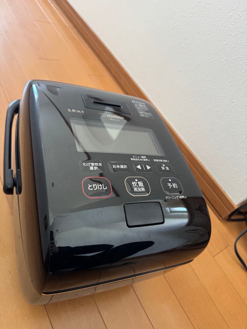 象印 nw-la10 圧力IH炊飯ジャー 5.5合炊き 2020年製造