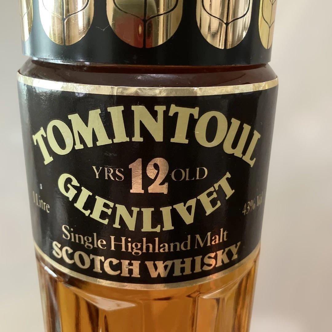 ウイスキー TOMINTOUL GLENLIVET SCOTCH WHISKY