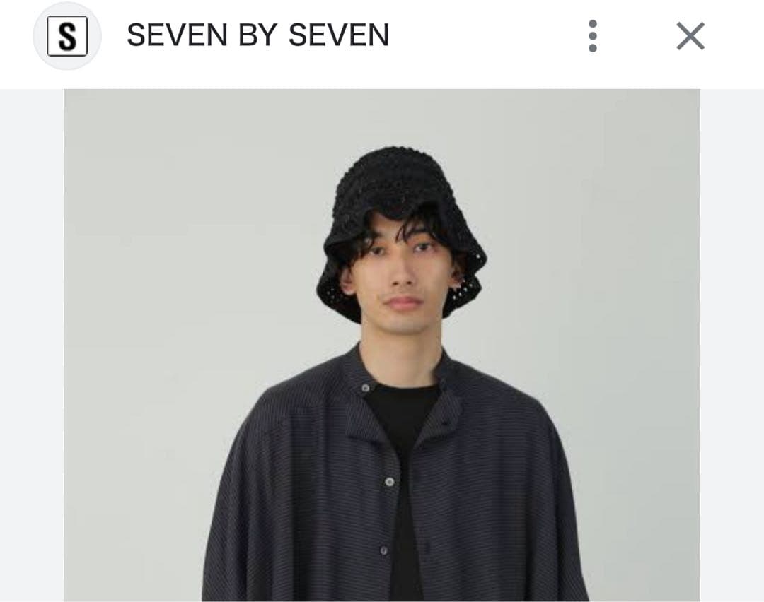 ア*ロ様 SEVEN BY SEVEN BRAIDED LEATHER HAT