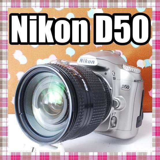 ✨ショット数772回✨新品級✨Nikon D50 レンズセット