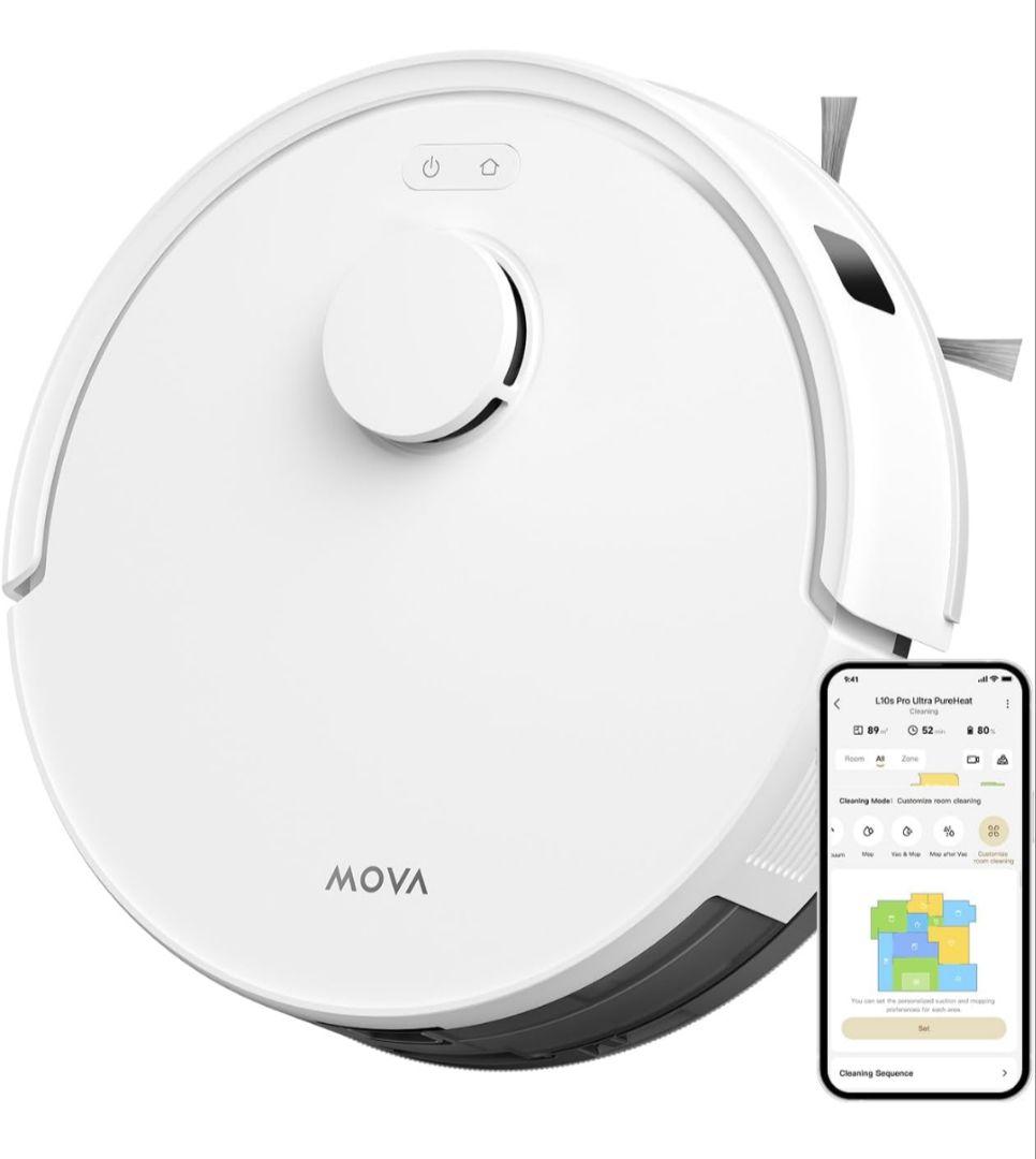 【新品・未使用】自動床掃除・拭掃除ロボット MOVA E20 DREAME