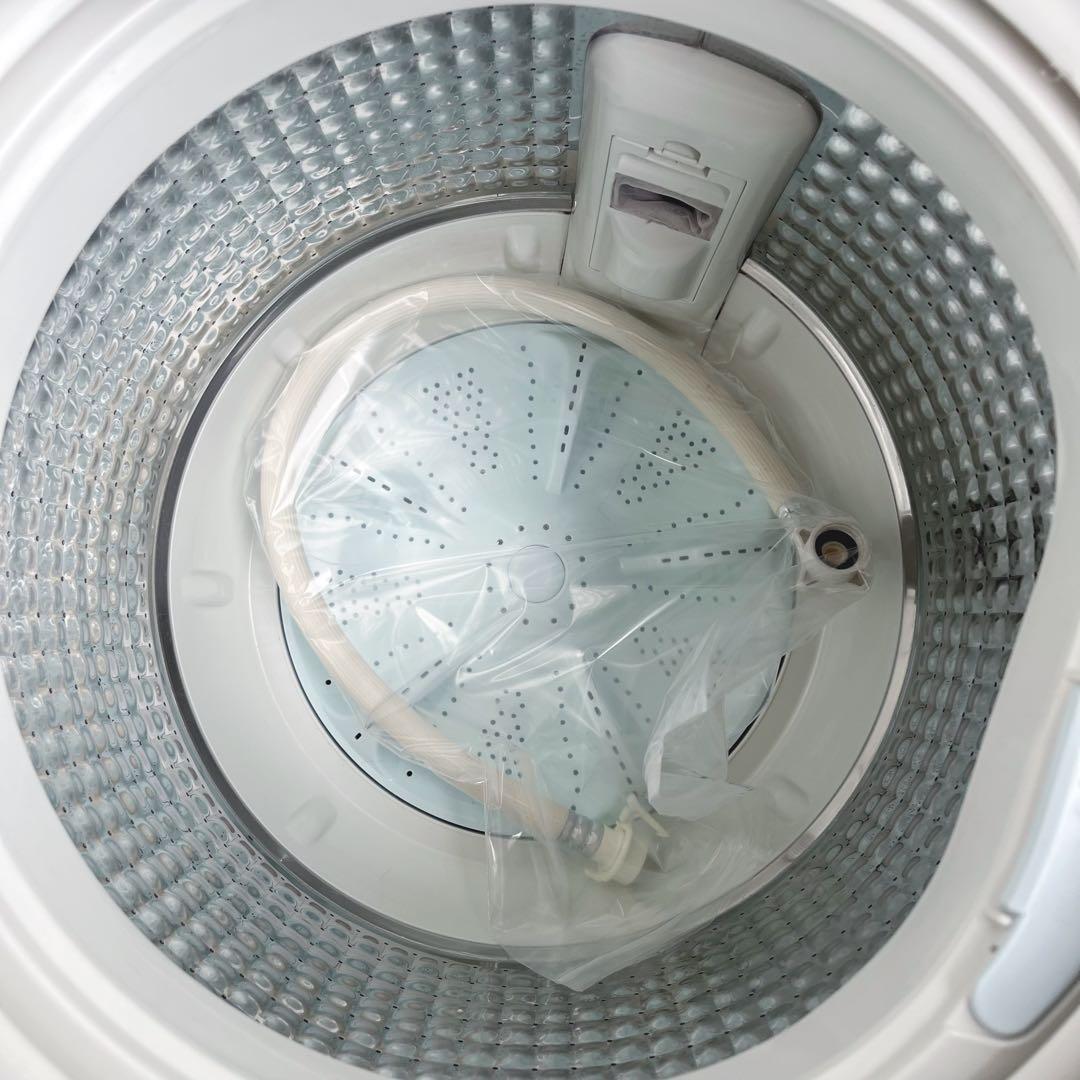 350取付無料！高性能AQUAグラストップおしゃれデザイン7kg洗濯機