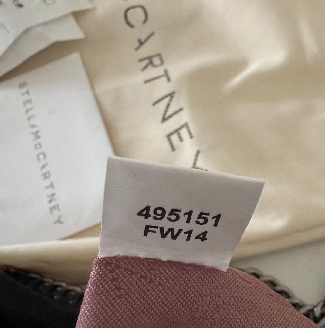 ステラマッカートニー　チェーンショルダーバックブラック