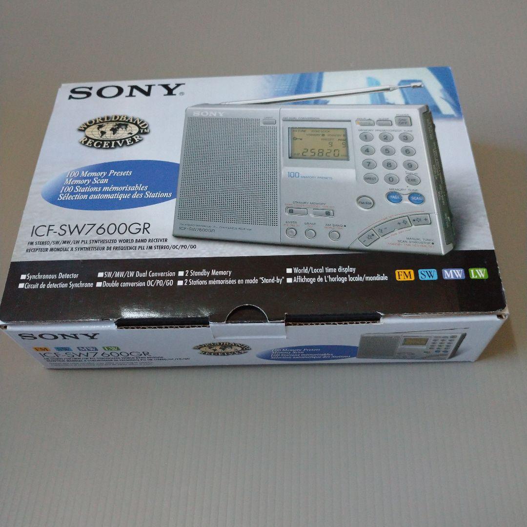 SONY ICF-SW7600GR ラジオチューナー