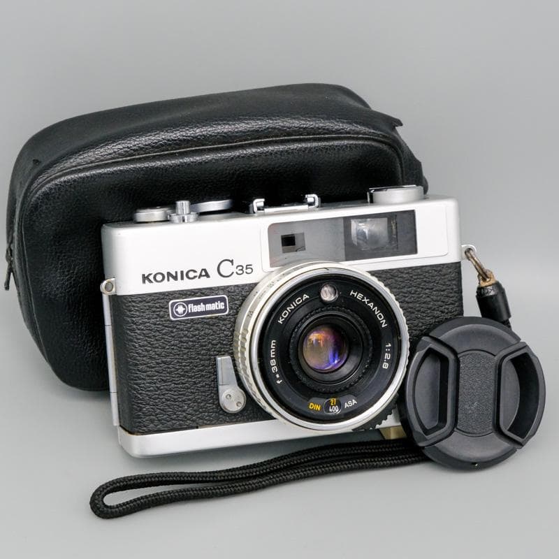 【整備品】KONICA C35 Flash matic コニカ