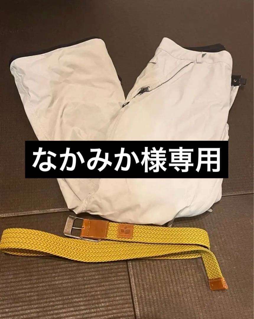 686 (シックスエイトシックス) スノーボードウェア パンツ ベルト付き