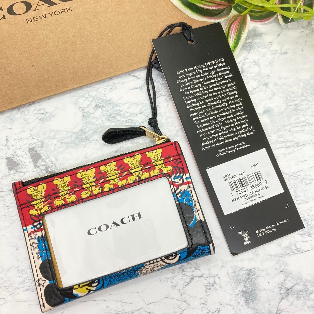 限定コラボ THE MICKEY X KEITH HARING パスケース