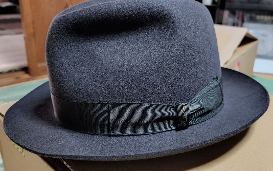 Borsalino ボルサリーノ アレッサンドリア　ラビットファー 61cm