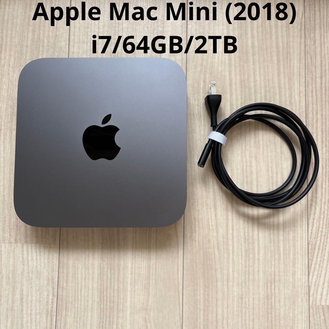 P*m様 【大容量】Apple Mac Mini (2018) i7/64GB/