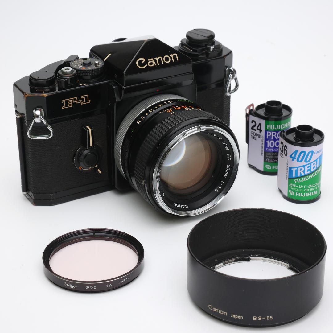【動作確認済】Canon 旧 F-1 旧 FD 50mm F1.4 【実用品】