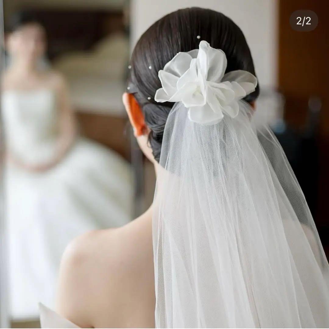 カンタベッラ　ヘッドフラワー　シルク100%