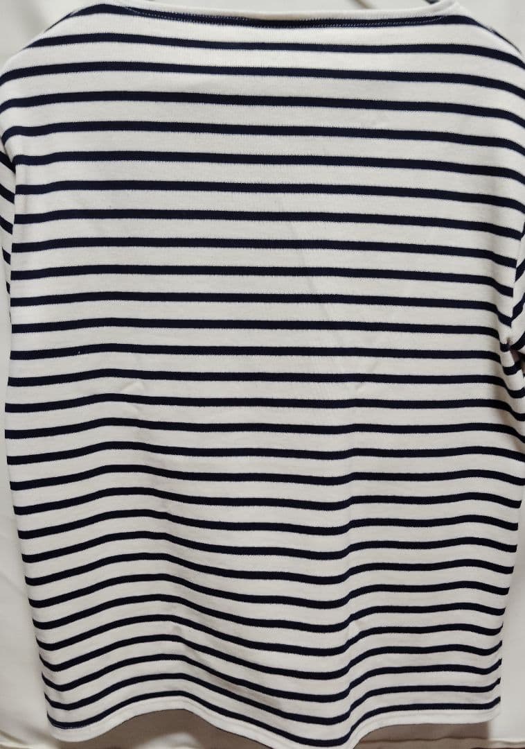 新品、SAINT JAMES エルボーパッチハート長袖Tシャツ