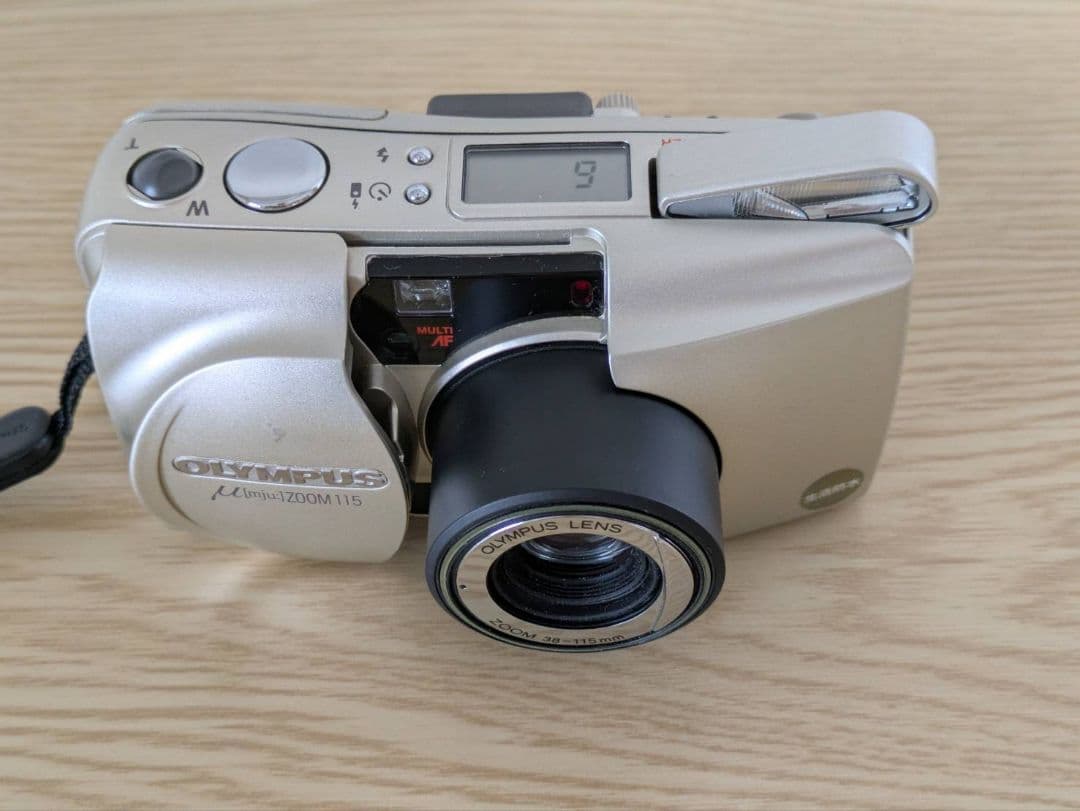 【動作確認済み】OLYMPUS μ mju ZOOM 115 フィルムカメラ