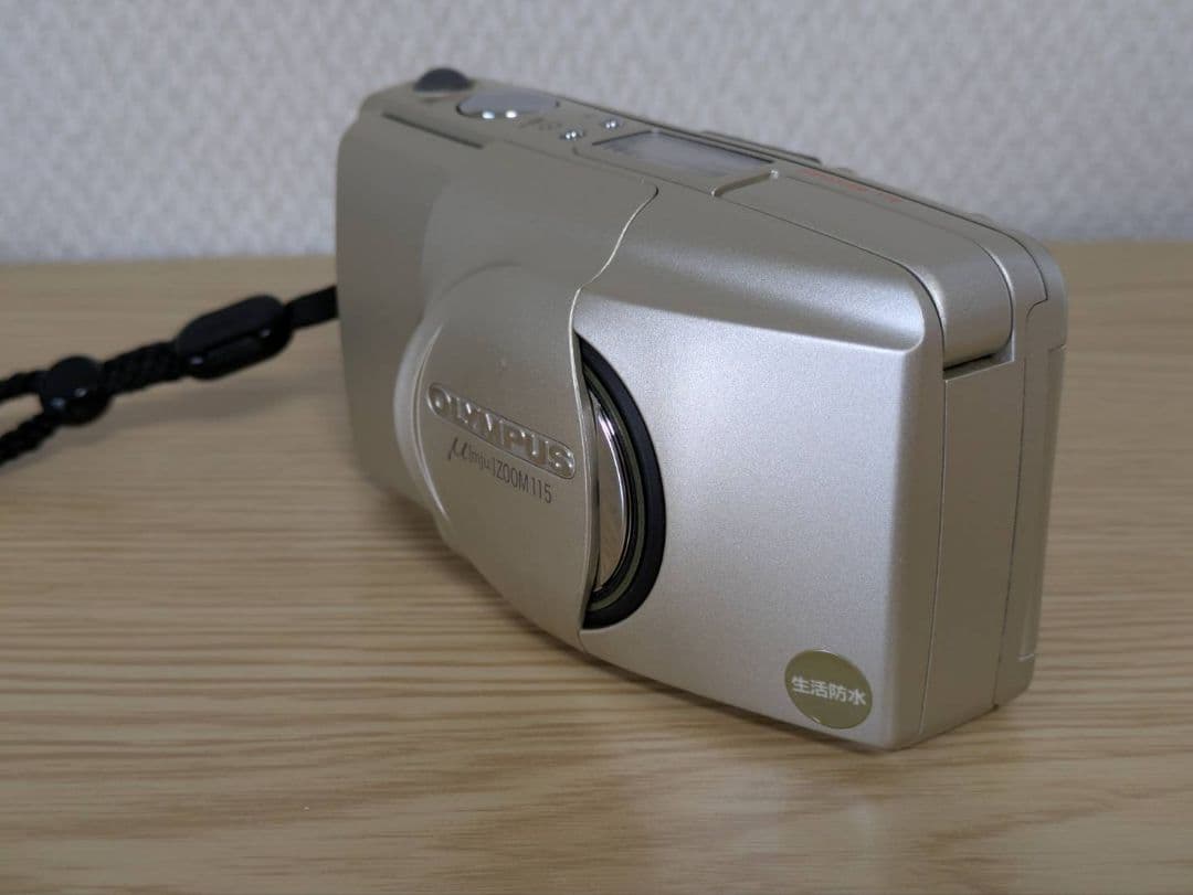 【動作確認済み】OLYMPUS μ mju ZOOM 115 フィルムカメラ