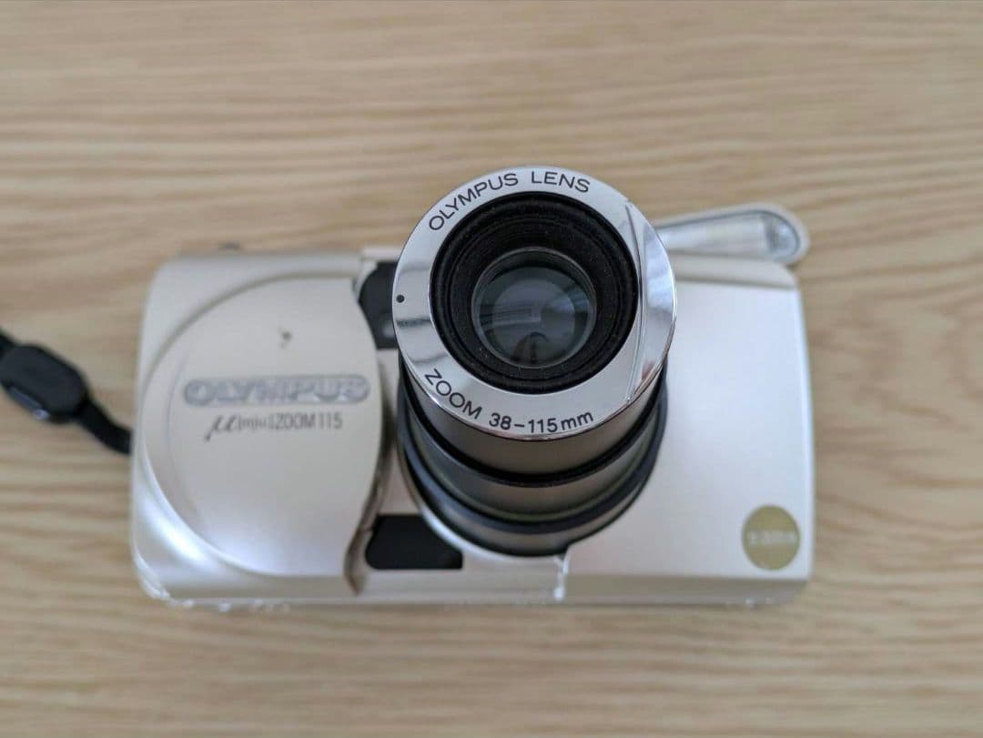 【動作確認済み】OLYMPUS μ mju ZOOM 115 フィルムカメラ