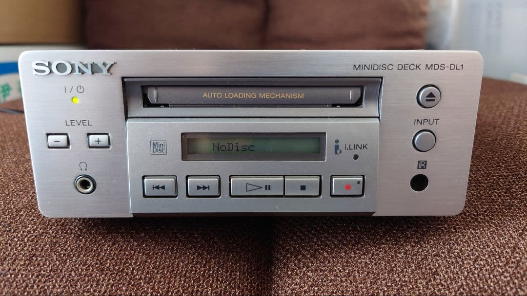 その他 SONY MINI DISC DECK MDS-DL1
